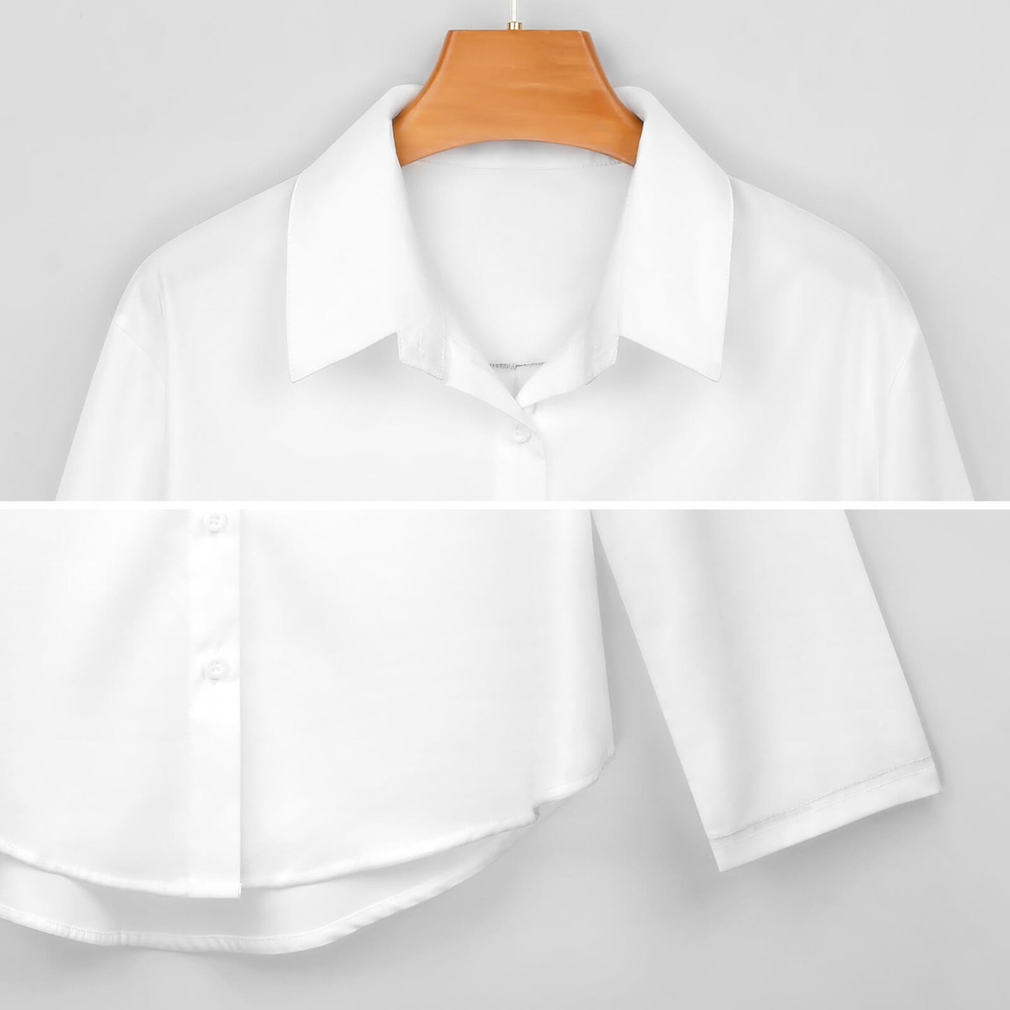 Women's Irregular Shirt button up - Ruby Darling