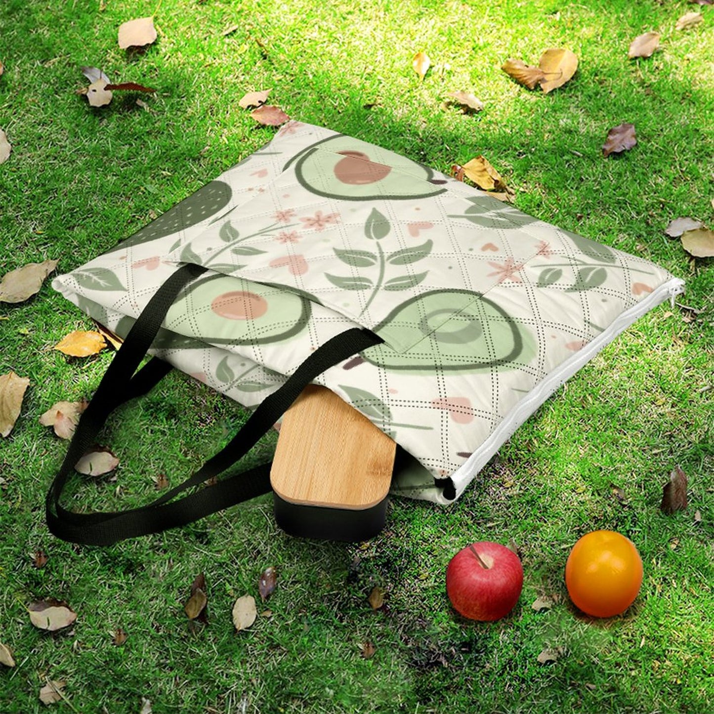 Foldable Zipper Picnic Mat- Avo Cuddle 60"×60"