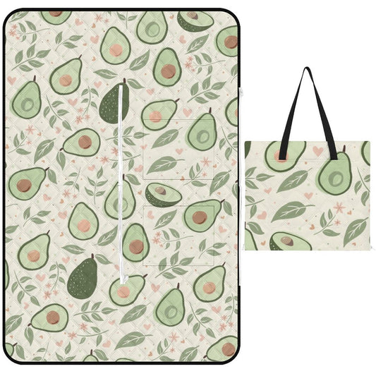 Zipper Foldable Picnic Mat-59"x39"/150x100cm