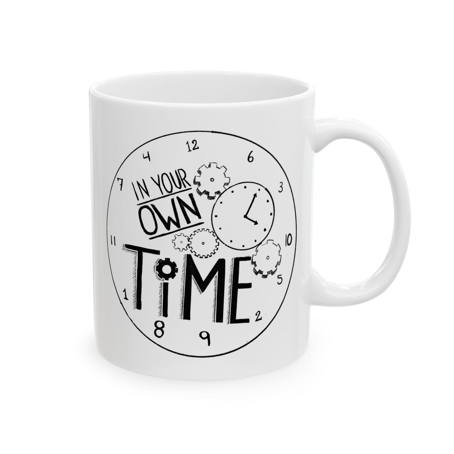 Inspirational Ceramic Mug – 11oz & 15oz – Perfect Gift for Motivation & Daily Empowerment