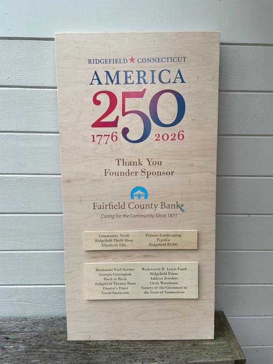 2x4 sign Final payment