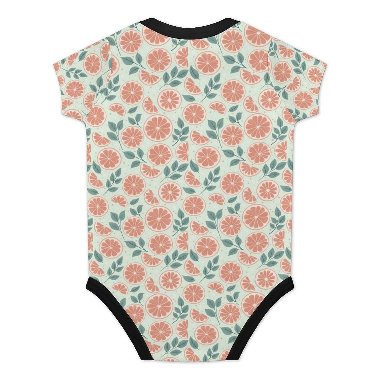 Short Sleeve Baby Romper - Ruby Darling