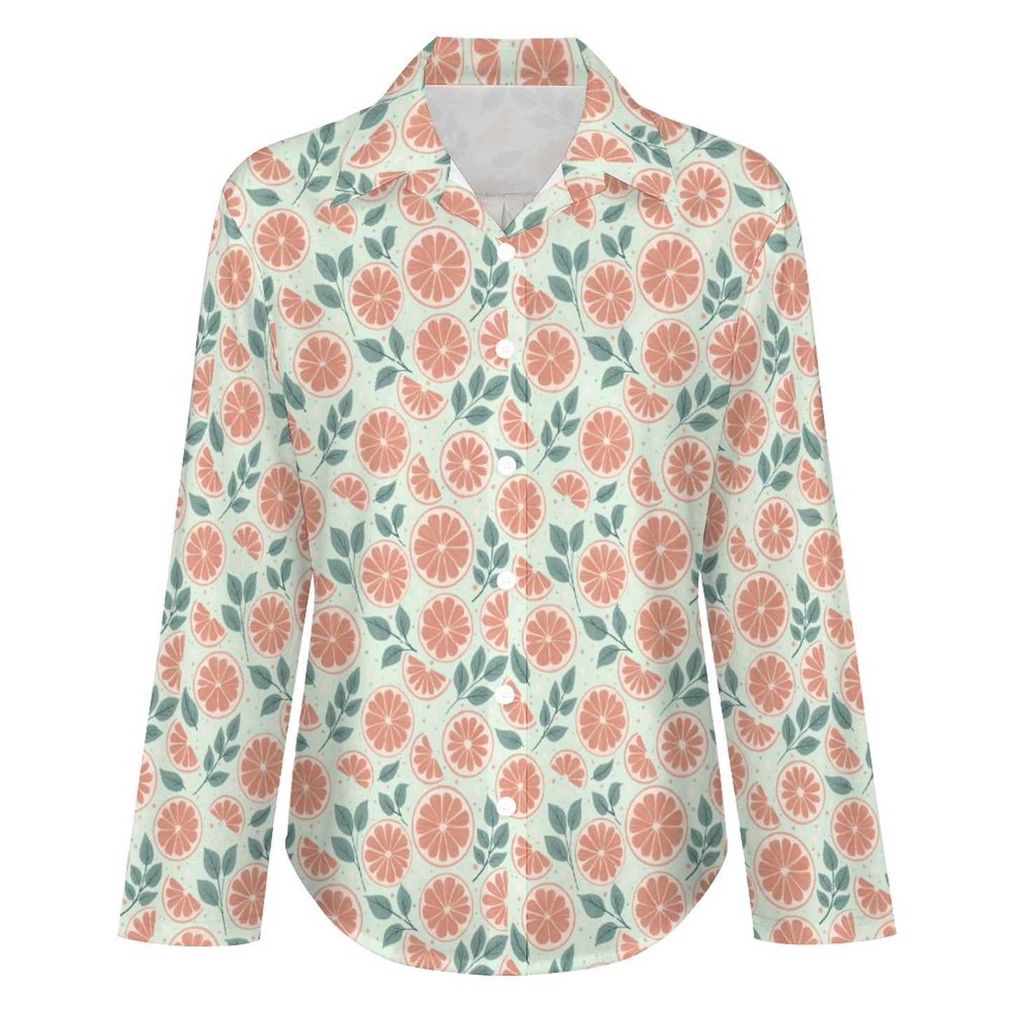 Women's Irregular Shirt button up - Ruby Darling