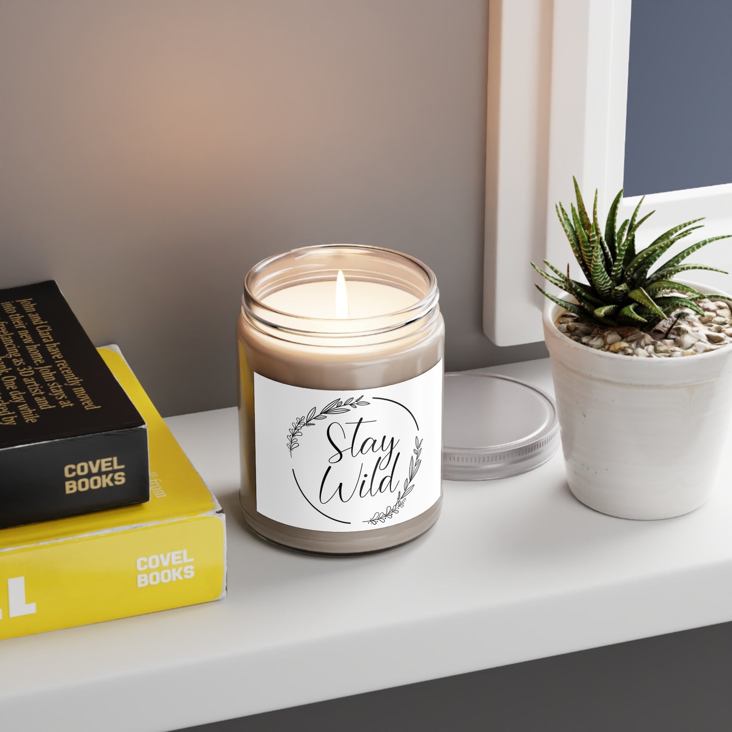 Stay Wild Scented Candle - 9oz | Aromatic Home Decor for Nature Lovers