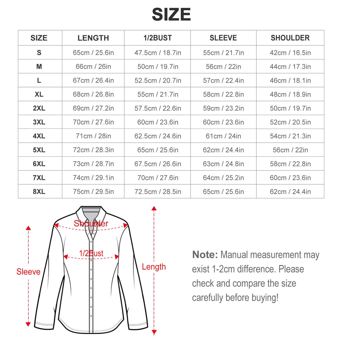 Women's Irregular Shirt button up - Ruby Darling