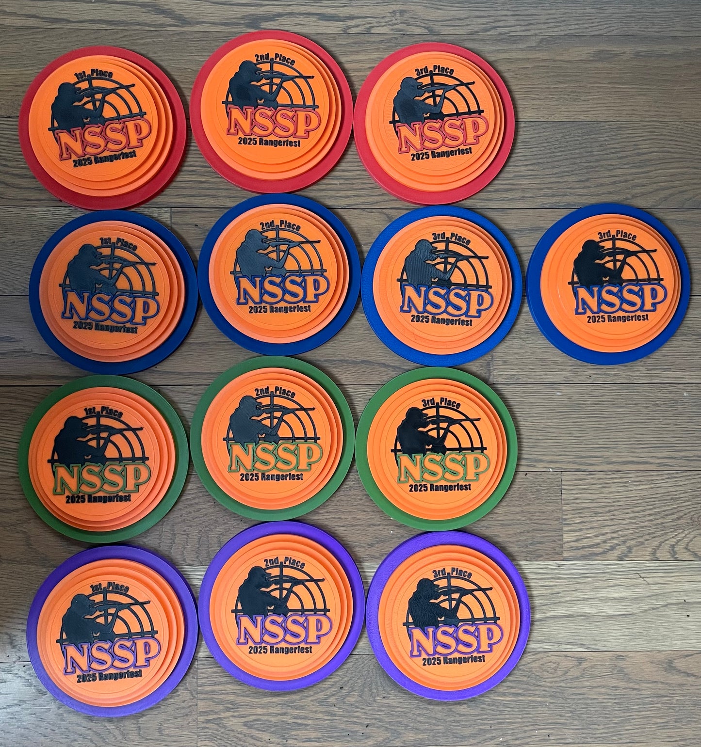 12 custom awards +editable stl final payment