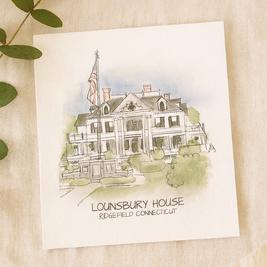 Lounsbury House Print (8x10)
