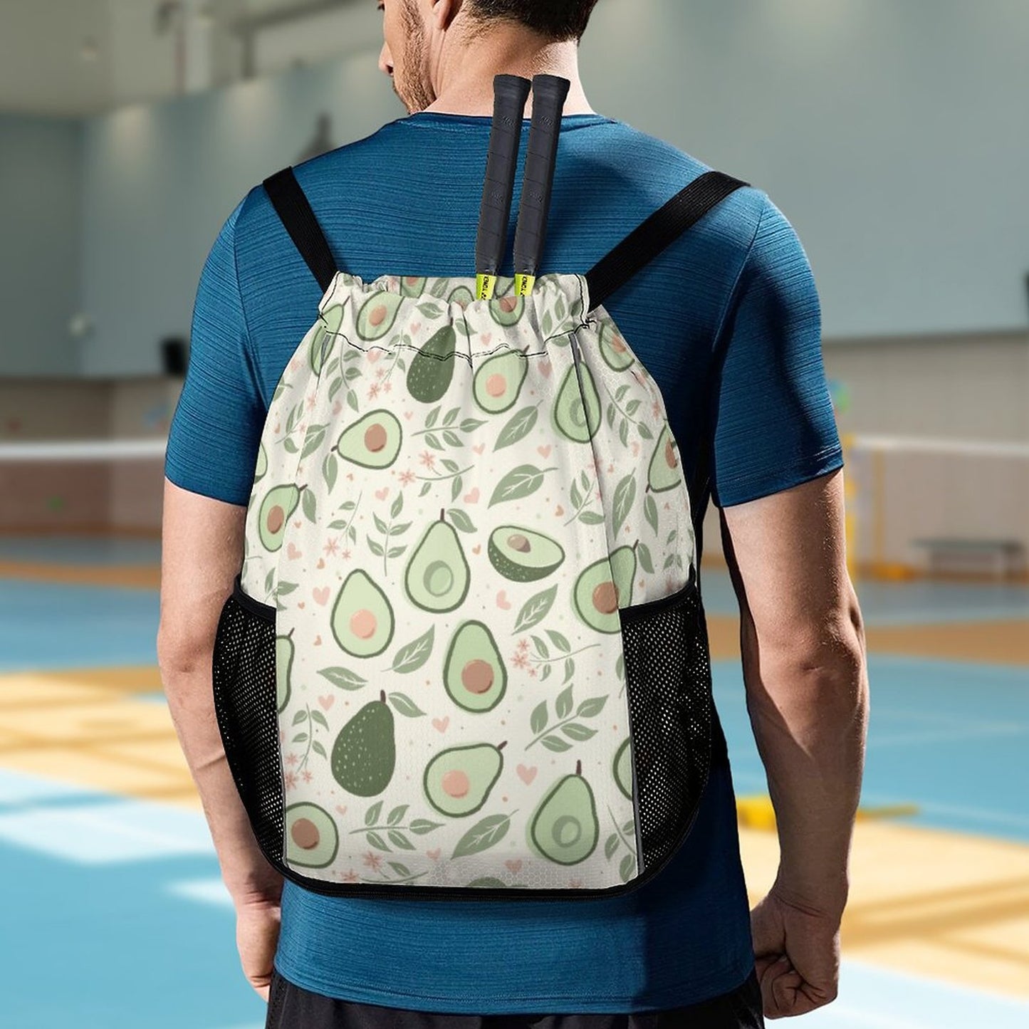 Waffle Cloth Drawstring Bag (One Site)