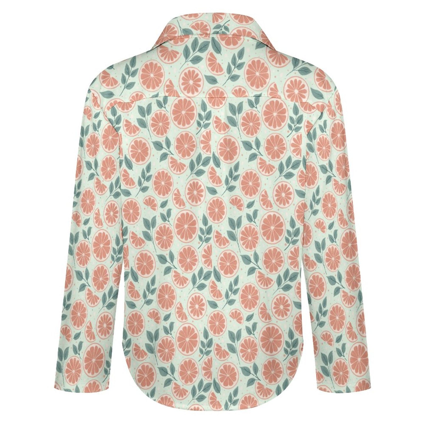 Women's Irregular Shirt button up - Ruby Darling