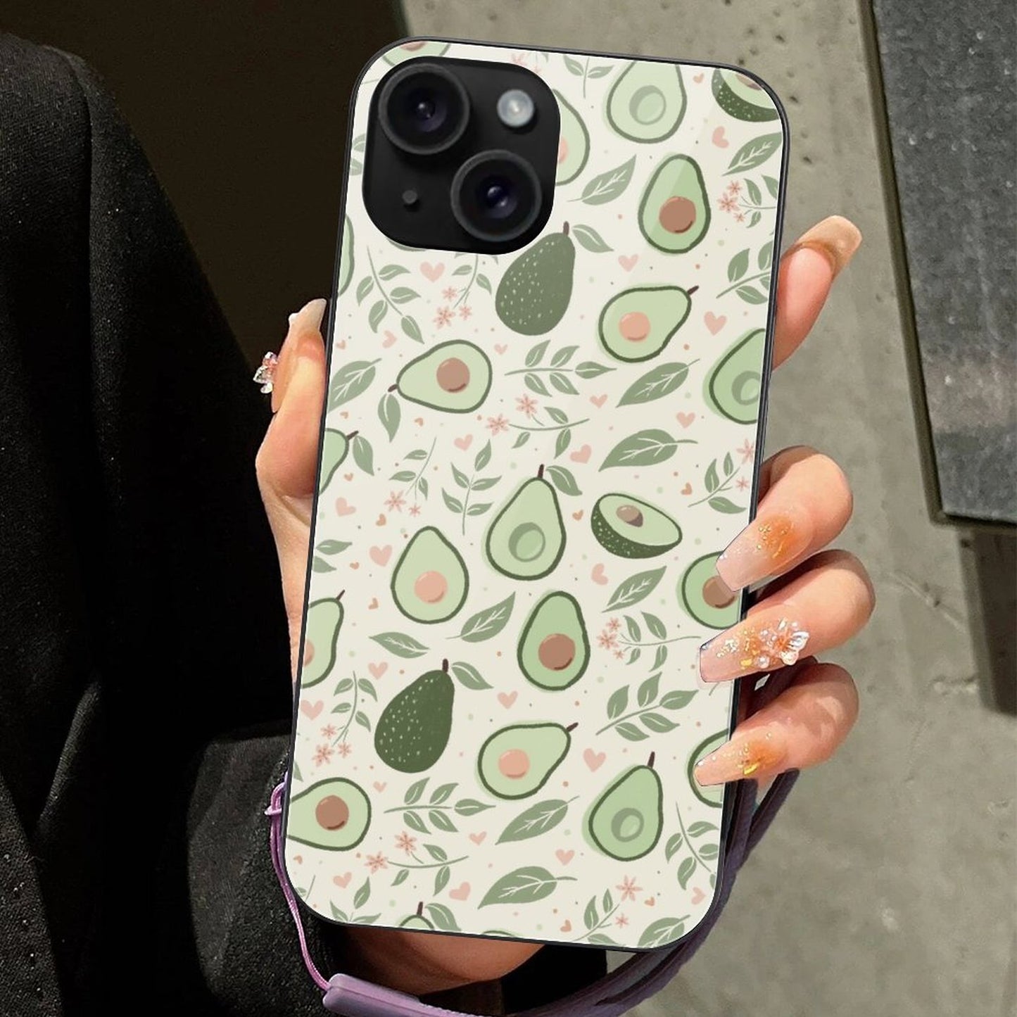 Glass Phone Case for iPhone 15 Series