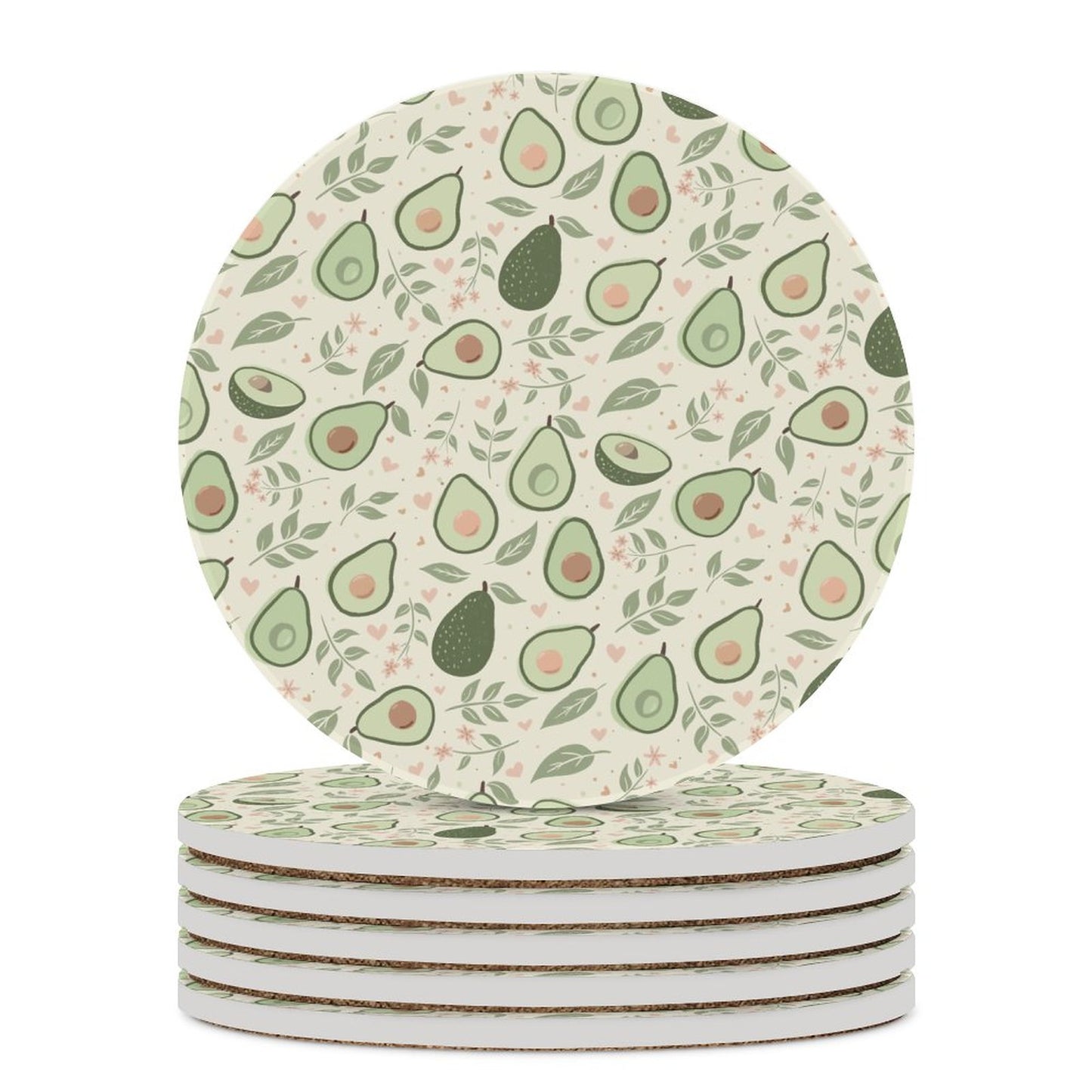 Round Ceramic Coaster