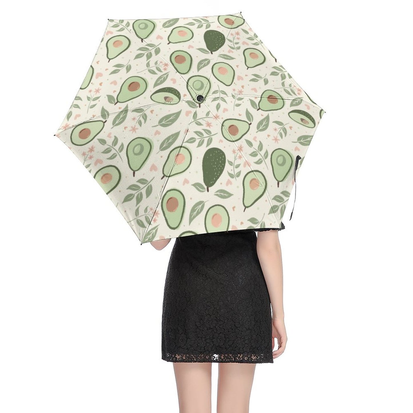 Portable 5 Fold Umbrella ZYS07-6K (Pattern Outside)