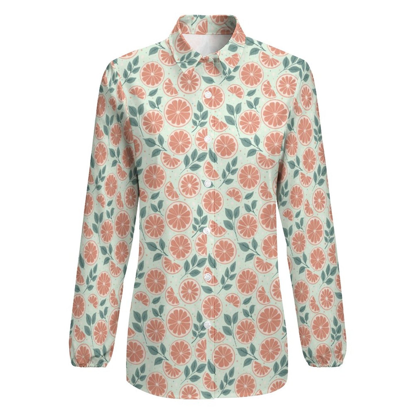 Casual Long Sleeve Vintage Tour Shirt - Ruby Darling