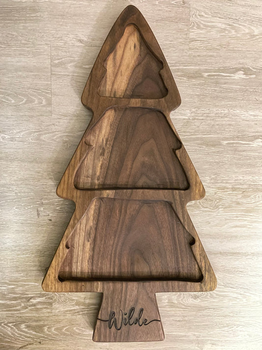 Christmas tree tray